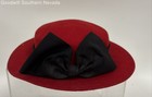 Doeskin Women's Red Felt Hat - Size NA — photo 8