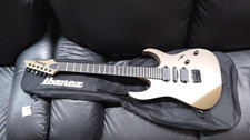 Guitarra Eléctrica Ibanez RG6HSHFX-KMF Caqui Metálica Plana Hecha en Japón Tipo ST