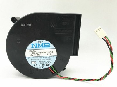 1PC BG0903-B047-VTS 9733 DC12V 2.1A turbo blower server cooling fan #pq