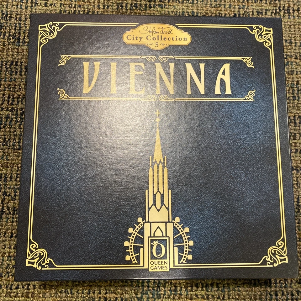 Viena Deluxe Queen Games Stefan Feld City Collection con monedas de metal de lujo Foto 2 de 4