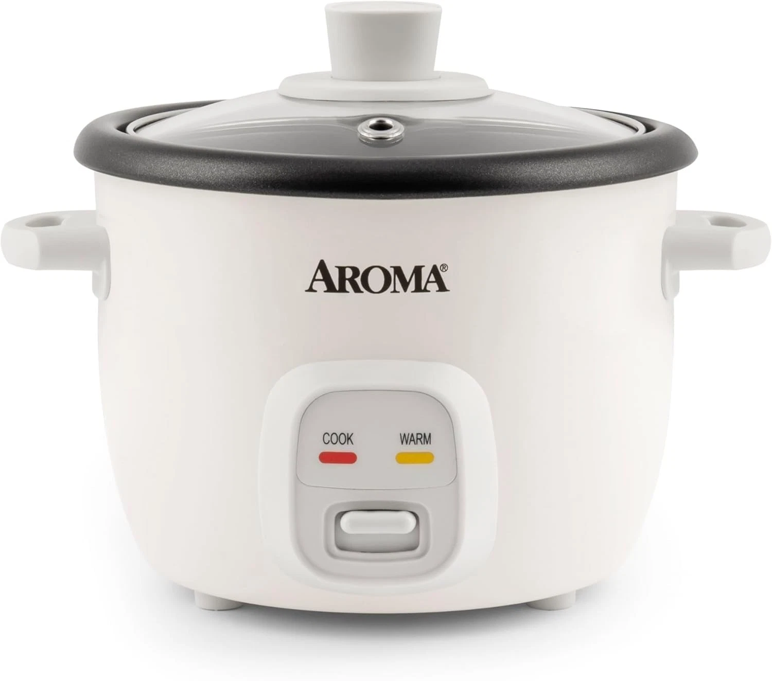 Aroma Housewares 4-Cups Cooked 1Qt. Rice & Grain Cooker White
