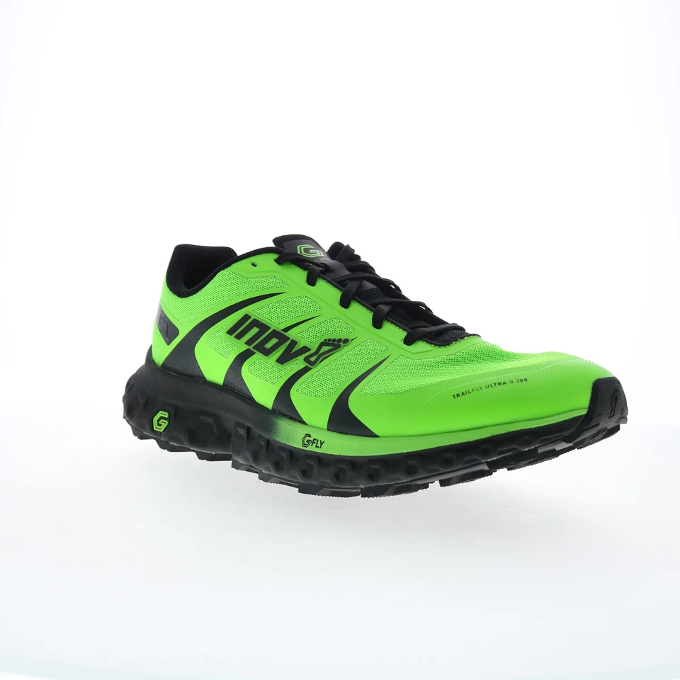 Inov-8 TrailFly Ultra G 300 Max baskets pour hommes en mesh vert 39.5 - Photo 1/4