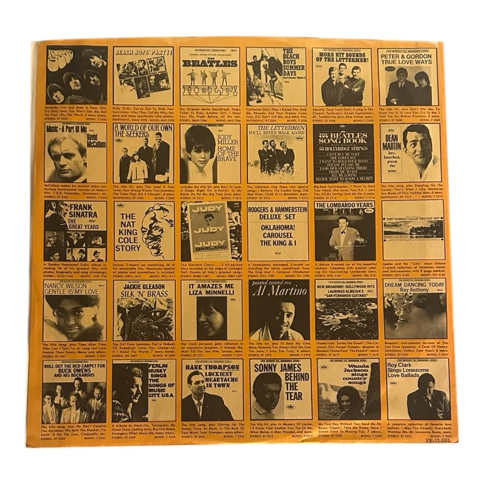 Nancy Wilson A Touch Of Today 1966 Original Capitol Rainbow Stereo LP G/VG+/NM - Image 4 of 4