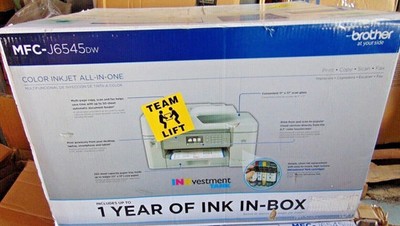 Brother - INKvestment Tank MFC-J6545DW Wireless Color All-In-One Inkjet Printer