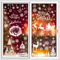 Fensterbilder Weihnachten Selbstklebend Fensterdeko Weihnachten Wiederverwendbar