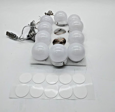 CONSCIOT LED Vanity Mirror Lights 10 Dimmable Bulbs USB Hollywood Makeup Lamp