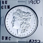 1900 BU GEM MORGAN SILVER DOLLAR UNC MS+++ U.S. MINT RARE COIN 8353