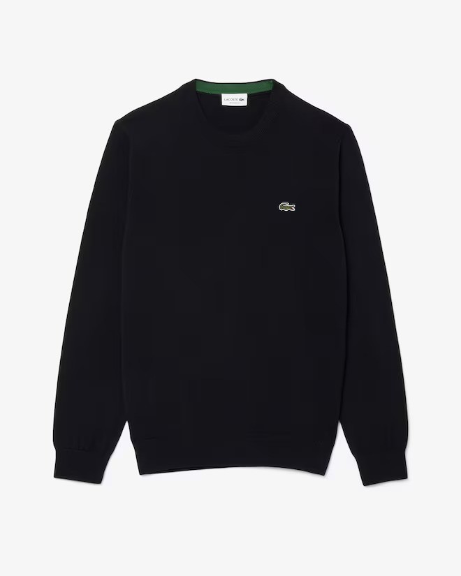 Lacoste Uomo Nero Uomini, Felpa + Maglione, 10022799, (Xl) - Immagine 4