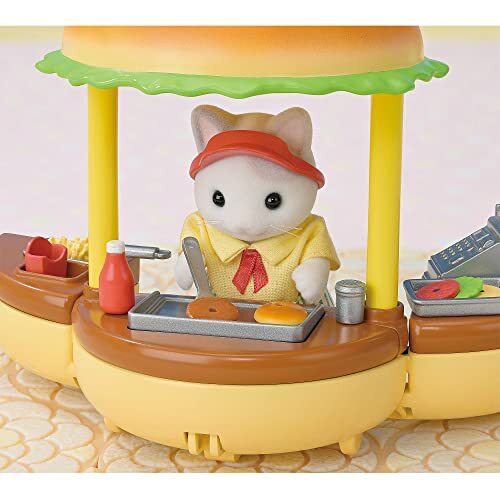 Hamburger Wagon Sylvanian Families Japan Epoch Calico Critters MI