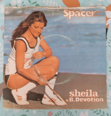 Sheila & B. Devotion - Spacer - 7'' Vinyl Record - VG+/EX
