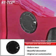 Fuel Door Tank Gas Cap Cover For Chevy Silverado GMC Sierra 2014-18 Accessories