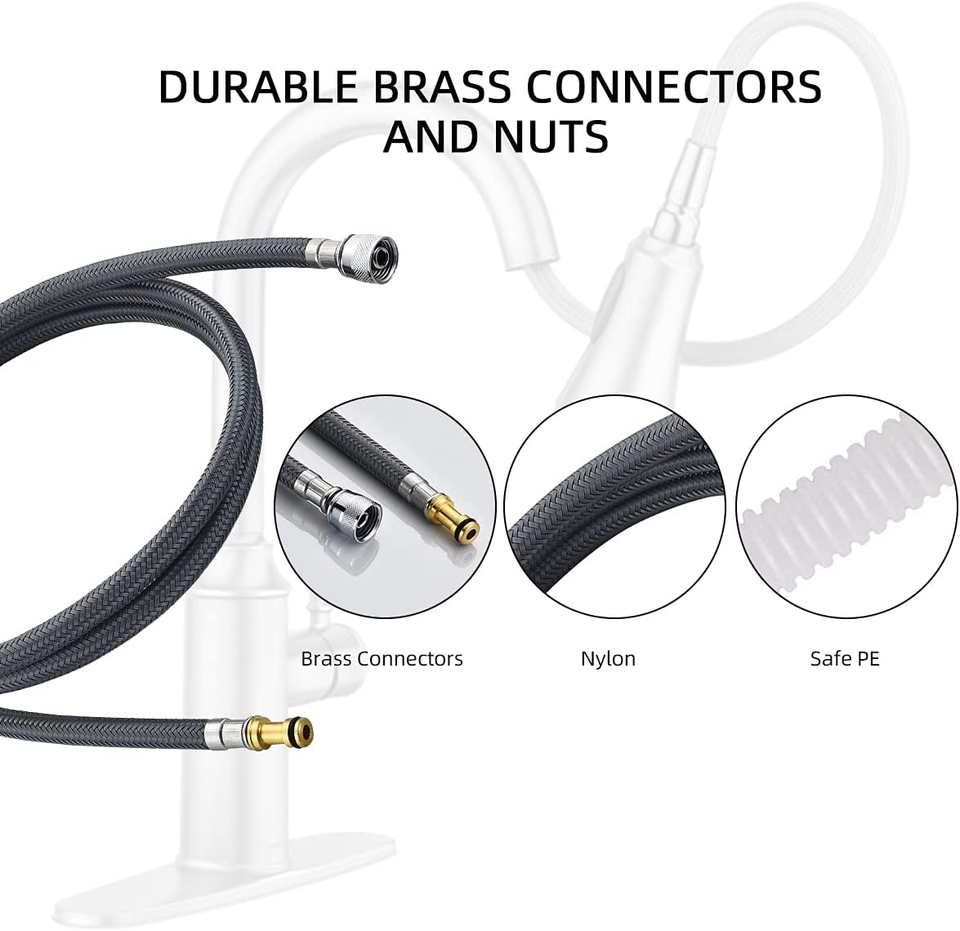 131381 Pulldown Replacement 67 Inches Hose Kit for Moen Kitchen Faucet