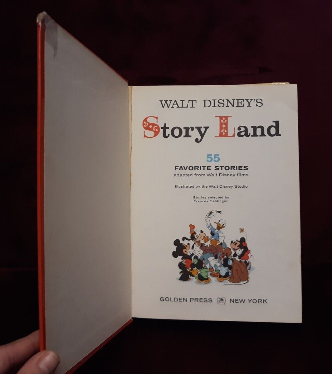 Vintage Walt Disney's Story Land Book | eBay