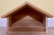 Cedar Bird Feeder  Christmas Manger