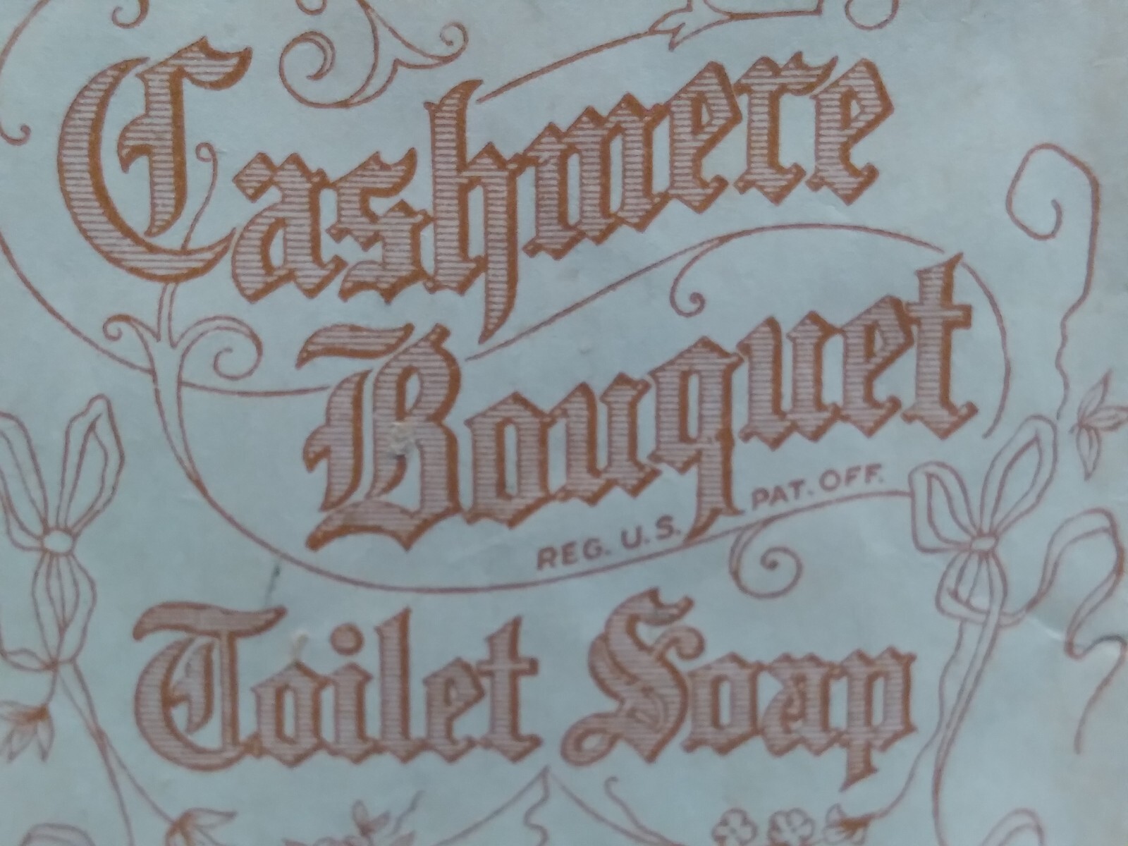 Vintage 1930s American Soap Empty Wrapper Guest Size, Colgate Palmolive Peet Co.