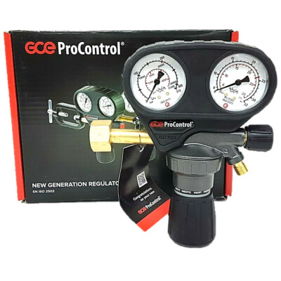 GCE Druckminderer ProControl Argon CO2 Flaschendruckminderer Druckregler 200bar