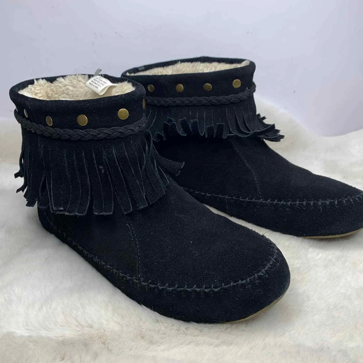 Lucky brand moccasin boots online