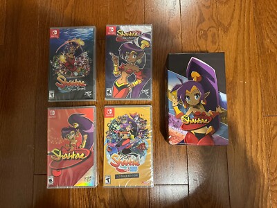 Shantae, Risky's Revenge, Seven Sirens, Half-Genie Hero + Slipcover (Switch)