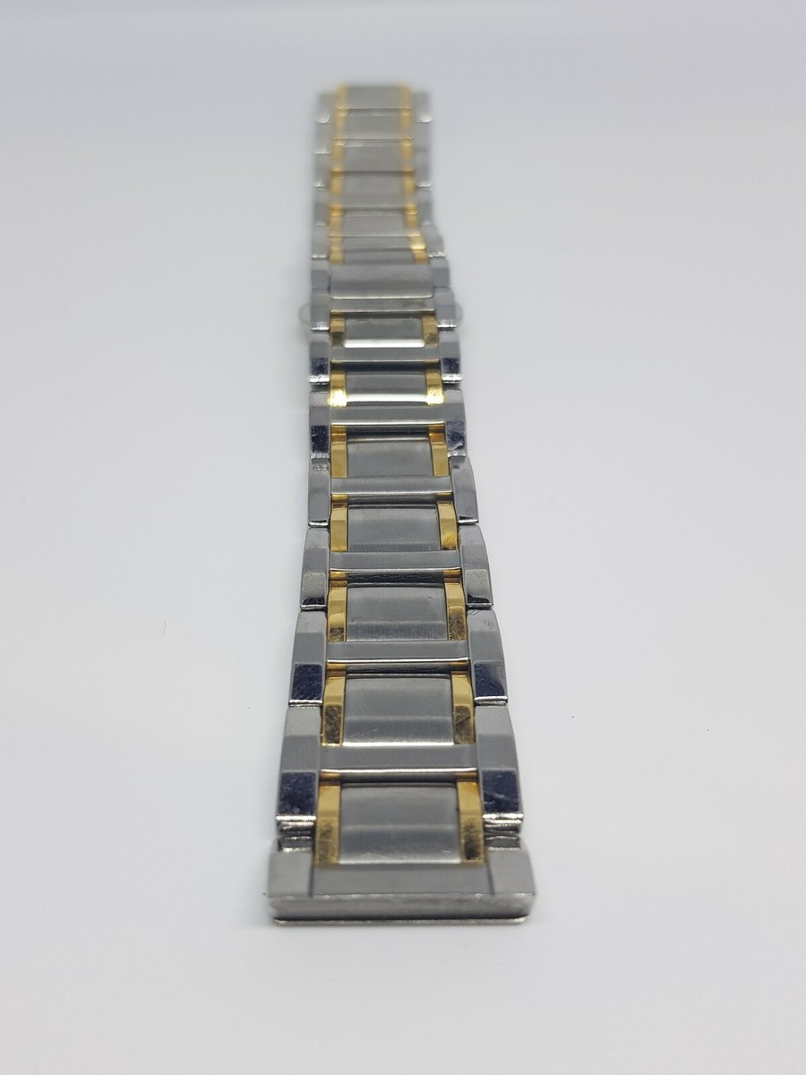 Bracelet Zenith Port Royal En Or Et Acier - Largeur 20mm - Pour Montre Zenith - Occasion, état à Vérifier