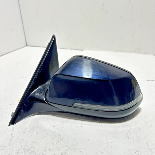 2013-15 BMW 750LI F02 LEFT DRIVER SIDE DOOR REAR VIEW MIRROR & CAMERA OEM =416=