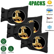 4PCS Outdoor Water Faucet Protective Tap Cover from Frost for Winter Antifreeze