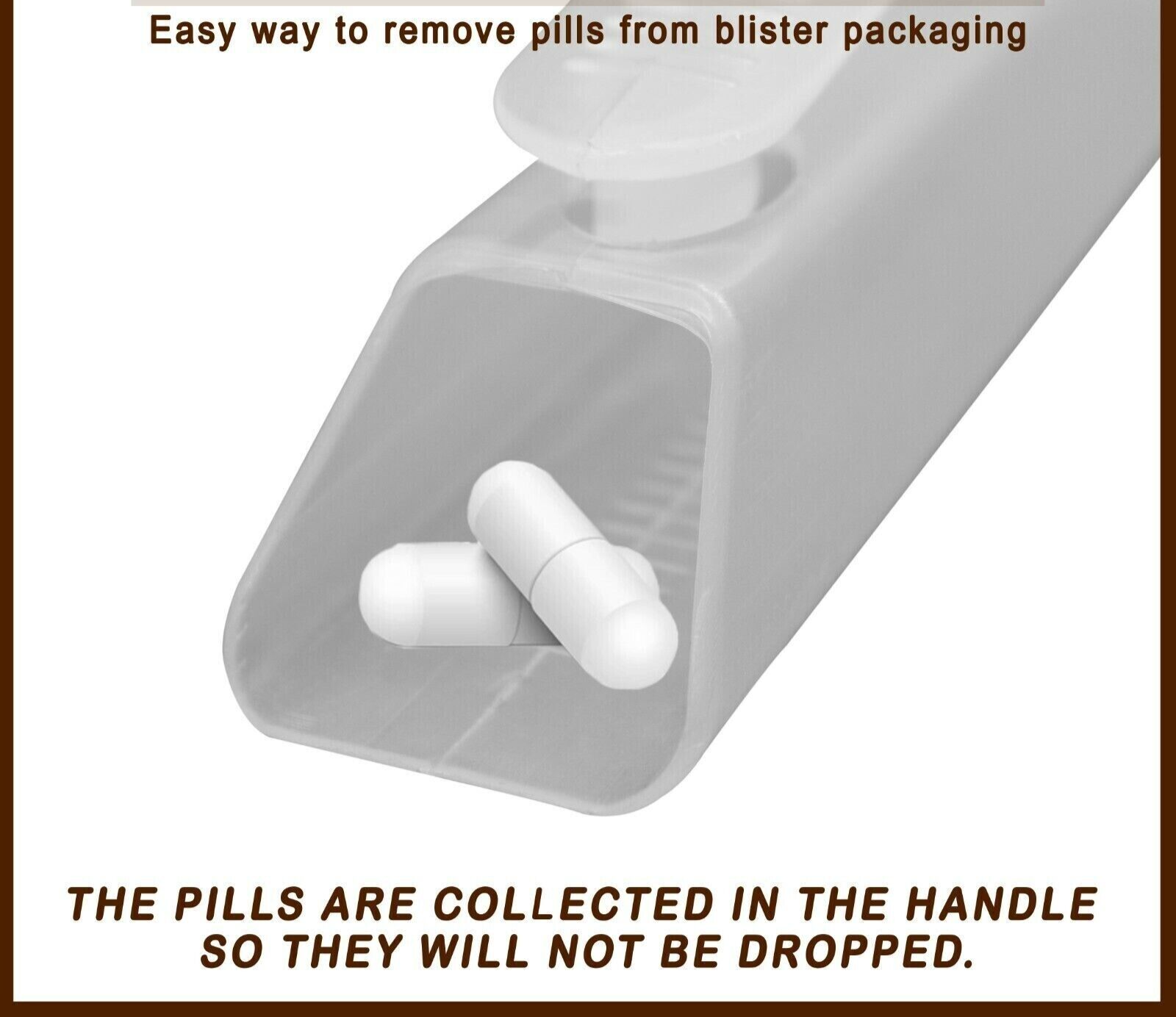3 Pezzi Prendipillole Portatile - Pillole Facili Da Estrarre Dalla - Foto 4