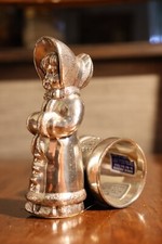 Antique Meriden Britannia Co. Napkin Ring &ndash; Victorian Silver-Plated Girl