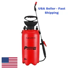 1.3 Gallon lawn garden pump pressure sprayer chemical plant killer