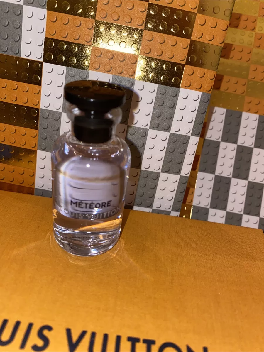 NEW Louis Vuitton METEOR 10 ml 0.34 Oz Parfum Perfume Mens Travel