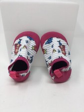 L-RUN Baby Girl Shoe Size 12-18 Months Pink Mermaid Print Water Shoes