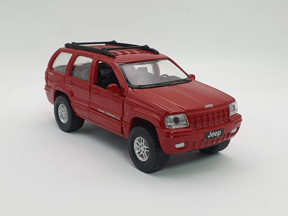 Jeep Grand Cherokee Maisto 1/43 Rosso - Immagine 4 di 4