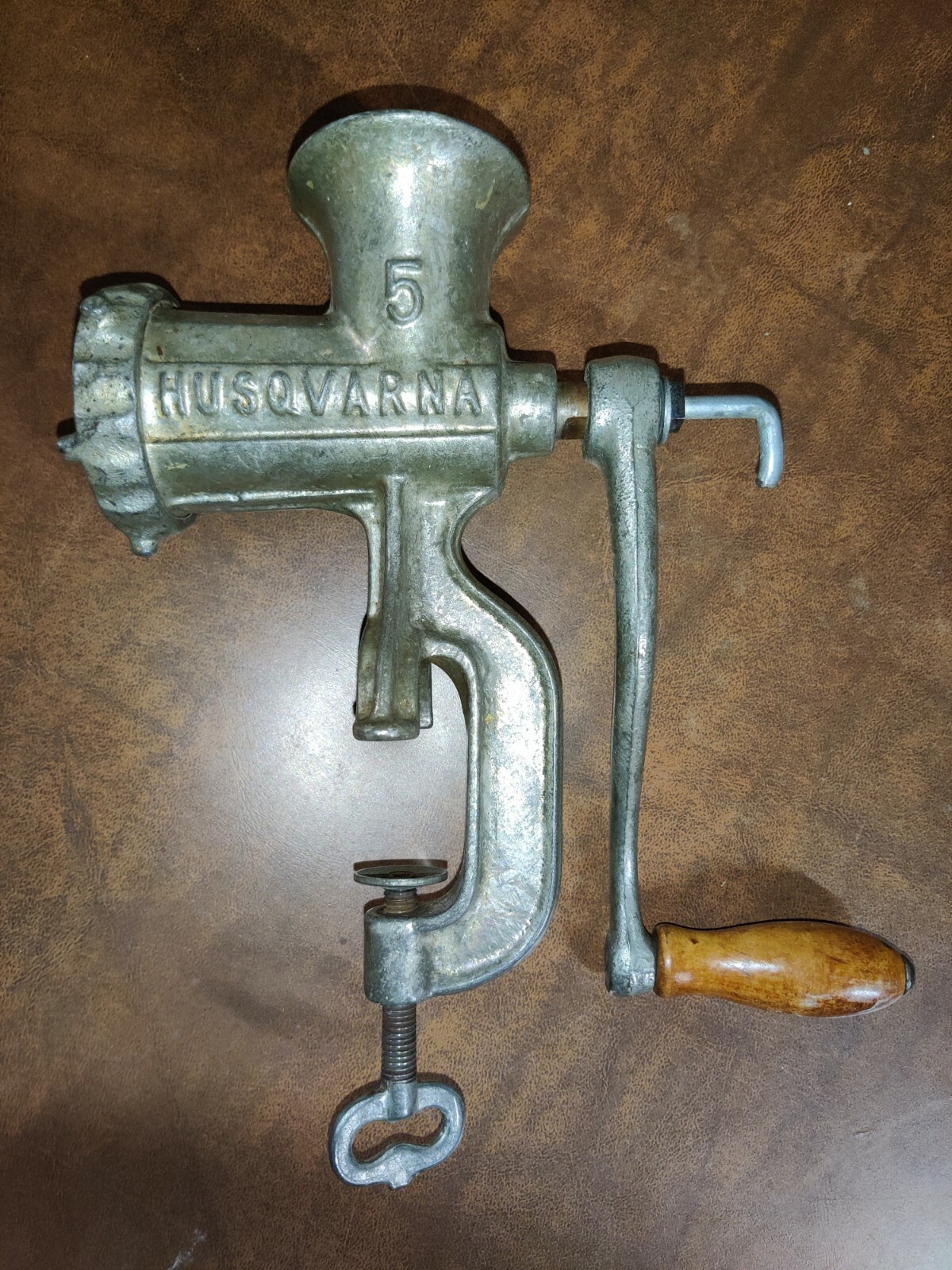 Antique Made Sweden Husqvarna 5 Reliance Meat Grinder 1920 Large eBay