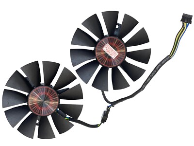 Lüfter kühler Fan für ASUS Paladin STRIX-R9285-DC2OC-2GD5 r9 370 Graphics Card