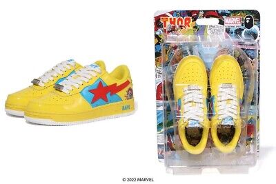 Size 9.5 - A Bathing Ape Bapesta x Marvel Thor 2022 | eBay Size 9.5 - A Bathing Ape Bapesta x Marvel Thor 2022 | eBay