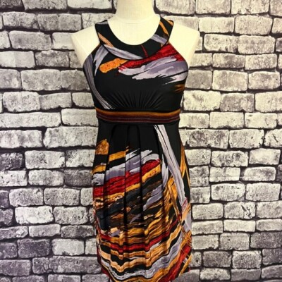 BCBGMaxAzria Sleeveless Empire Style Dress Size XS Rayon & Spandex