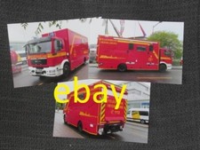 Berufsfeuerwehr BF, Heidelberg, GW-Hygiene, 3 Fotos, 10x15cm, Mercedes Benz, BW
