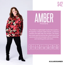 NWT - LuLaRoe Amber Hoodie - Various Prints and Sizes