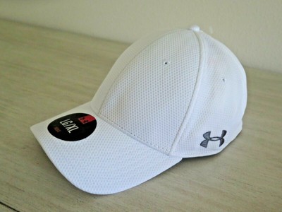 under armour men's curved brim stretch fit cap