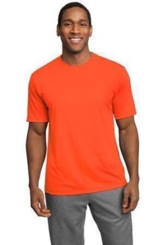 MEN'S MOISTURE WICKING DRY FIT SPORT-TEK Short Sleeve T-SHIRT NEW XS-4XL ST350 - Picture 12 of 24