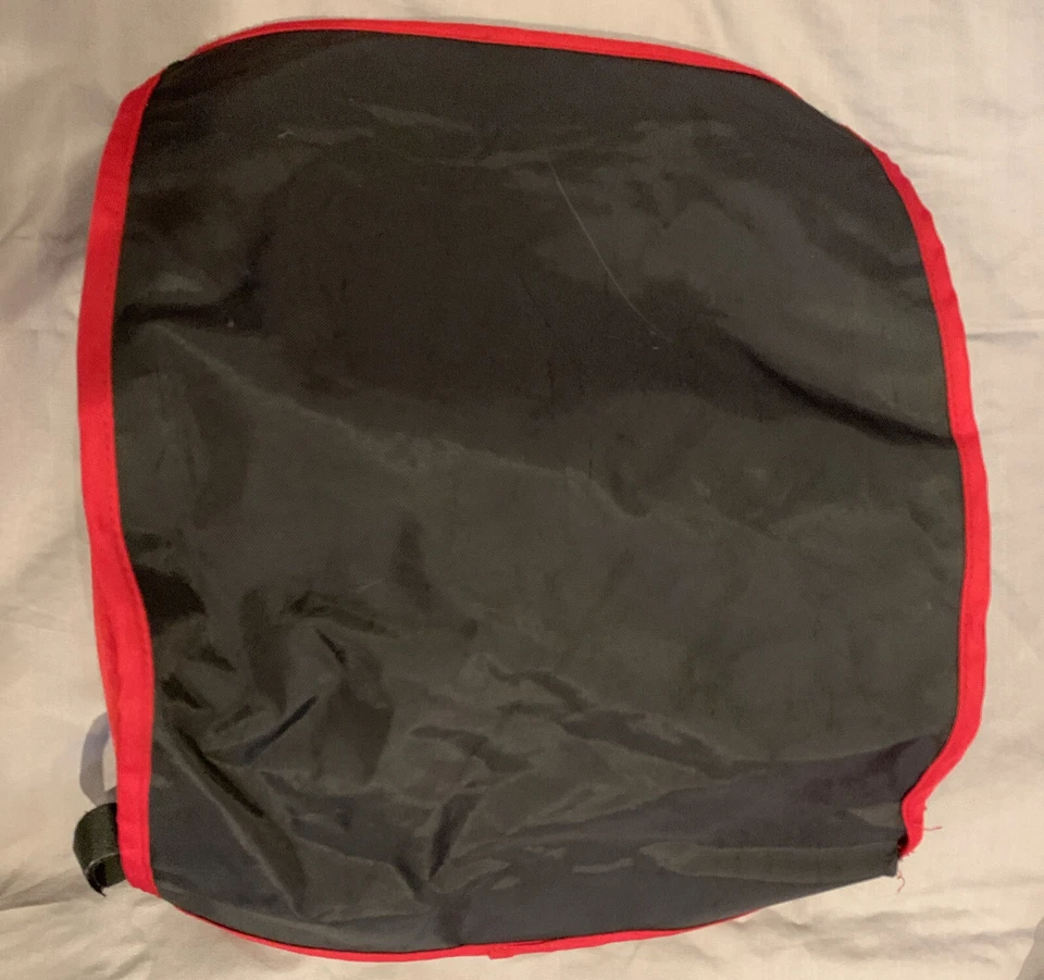 Bugaboo Frog Stroller Bassinet Apron + Bassinet Cover + Storage Basket Bag RED - Image 2 of 4