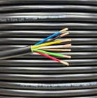 50m 7 Core 16.5A Copper Cable Trailer Tail LED Lighting Wire Caravan 12v 24v 1mm