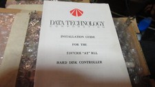 DTC 5187 RLL Hard Drive Control Card ISA - 1986