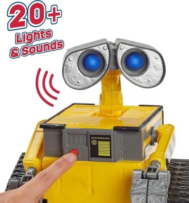 Mattel, Disney, and Pixar - Hello WALL-E RC Action Figure & Remote Control Toy