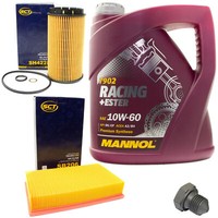 MotoröL Filter Set 10W60 4 Liter + ÖLablassschraube FüR Audi 80 A6 Vw Golf Jetta