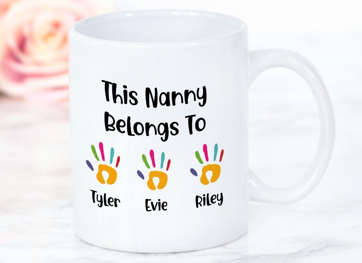 This Nanny Belongs To L Mothers Day Mug L Birthday Nanny L Nanny Gift L Nanny