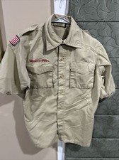Boy Scout BSA UNIFORM SHIRT New Style Youth Large Short Sleeve N62