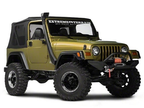 Snorkel Kit For 1999-06 Jeep Wrangler TJ YJ 4.0L I6 Rolling Head Offroad 4x4 4WD - Image 4 of 4