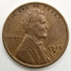 1936 D Lincoln Wheat Cent AU You Grade It! Penny Type Coin Copper Free Ship!