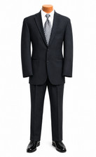 Boys Lord West Black Suit Jacket with Matching Pants Closeout Sale Size 6