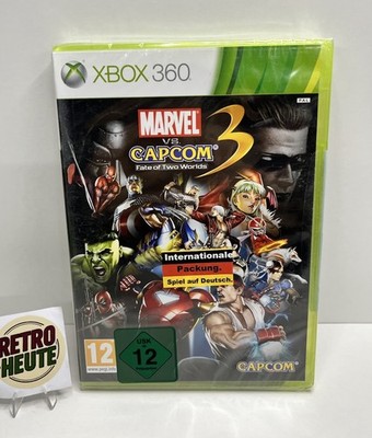 Marvel vs Capcom 3 Fate of Two Worlds Xbox 360 Neu OVP Eingeschweißt Sealed